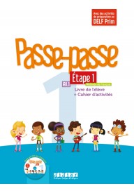 Passe-Passe 1 etape 1 podręcznik + ćwiczenia + CD A1.1 - Podręczniki do języka francuskiego - szkoła podstawowa klasa 1-3 - Księgarnia internetowa - Nowela - - Do nauki języka francuskiego