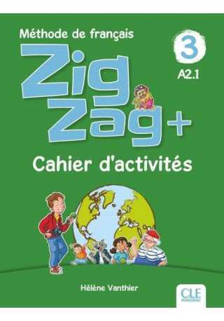 Zig Zag plus 3 A2.1 zeszyt ćwiczeń - Do nauki francuskiego dla dzieci.