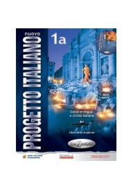 Nuovo Progetto Italiano 1A PW podręcznik + CD audio - Nuovo Progetto italiano 1B podręcznik + ćwiczenia + DVD Edizione aggionata - Nowela - Do nauki języka włoskiego - 