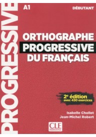 Orthographe progressive du francais debutant książka+CD A1 ed. 2019 - Kompetencje językowe - język francuski - Księgarnia internetowa (2) - Nowela - - 