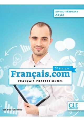 Francais.com debutant 3ed podręcznik+ DVD A1-A2 