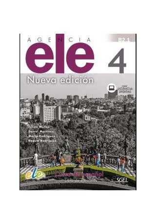 Agencia ELE 4 ćwiczenia nueva edicion - Do nauki języka hiszpańskiego