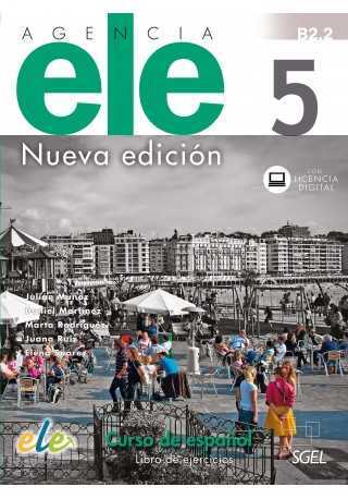 Agencia ELE 5 ćwiczenia nueva edicion - Do nauki języka hiszpańskiego
