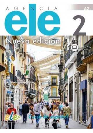 Agencia ELE 2 podręcznik nueva edicion - Do nauki języka hiszpańskiego