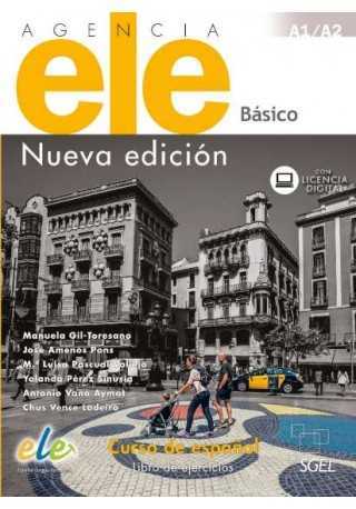 Agencia ELE Basico A1+A2 ćwiczenia nueva edicion - Do nauki języka hiszpańskiego
