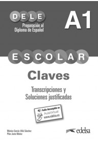 DELE Escolar A1 klucz + zawartość online - DELE A1 podręcznik + audio online ed. 2020 - Nowela - - 