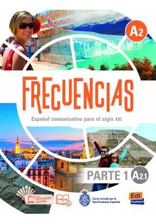 Frecuencias A2.1 podręcznik + zawartość online parte 1 - Do nauki języka hiszpańskiego
