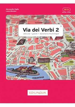 Via dei verbi 2 książka z kluczem odpowiedzi - Do nauki języka włoskiego