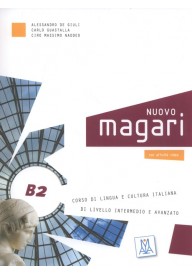 Nuovo Magari B2 podręcznik + CD audio - Podręczniki do nauki języka włoskiego | Klasa 1,2,3,4 | Liceum i Technikum - Księgarnia internetowa - Nowela - - Do nauki języka włoskiego