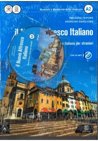 Nuovo Affresco Italiano A2 podręcznik + płyta MP3 - Seria Nuovo Affresco italiano | Włoski Liceum i Technikum - Nowela - - Do nauki języka włoskiego