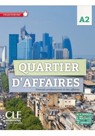 Quartier d'affaires 1 ćwiczenia poziom A2 - Quartier d'affaires 2 B1 podręcznik - Nowela - Do nauki języka francuskiego - 