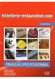 Hotellerie-restauration.com 2 edition podręcznik + DVD - Cuisine książka + CD audio poziom A1-A2 - Nowela - - 