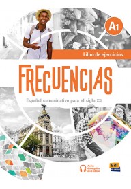 Frecuencias A1 ćwiczenia - Frecuencias. Podręczniki do hiszpańskiego do liceum i technikum. - Nowela - - 
