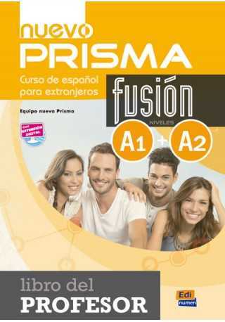 Nuevo Prisma Fusion EBOOK A1+A2 przewodnik metodyczny 
