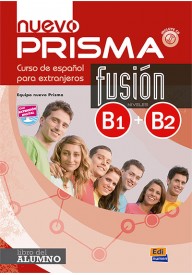 Nuevo Prisma Fusion EBOOK B1+B2 podręcznik - Nuevo Prisma fusion A1+A2 ćwiczenia - Nowela - - 