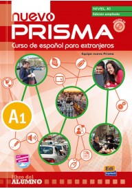 Nuevo Prisma EBOOK A1 podręcznik wersja rozszerzona - Nuevo Prisma Fusion WERSJA CYFROWA A1+A2 podręcznik - Nowela - Do nauki języka hiszpańskiego - 
