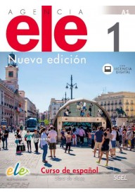 Agencia ELE EBOOK 1 podręcznik + ćwiczenia nueva edicion - Agencia ELE - Podręcznik do nauki języka hiszpańskiego - Nowela - - Do nauki języka hiszpańskiego
