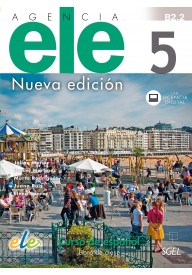 Agencia ELE EBOOK 5 podręcznik + ćwiczenia nueva edicion - Agencia ELE - Podręcznik do nauki języka hiszpańskiego - Nowela - - Do nauki języka hiszpańskiego