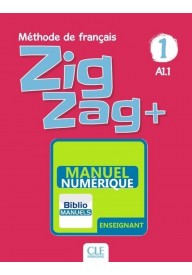 Zig Zag plus EBOOK 1 A1.1 poradnik metodyczny - Seria Zig Zag plus - Nowela - - Do nauki francuskiego dla dzieci.