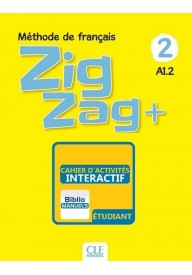 Zig Zag plus EBOOK 2 A1.2 zeszyt ćwiczeń - Seria Zig Zag plus - Nowela - - Do nauki francuskiego dla dzieci.
