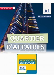 Quartier d'affaires EBOOK ćwiczenia poziom A1 - Quartier d'affaires 1 materiały do tablicy interaktywnej TBI - Nowela - Do nauki języka francuskiego - 