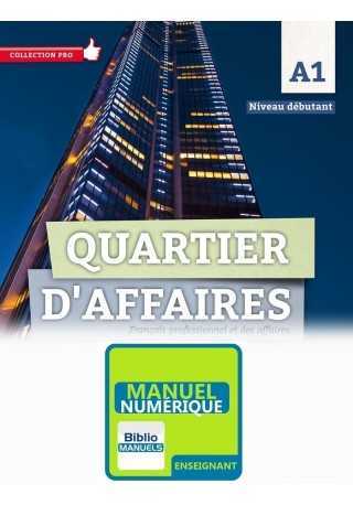 Quartier d'affaires EBOOK zestaw dla nauczyciela poziom A1 - Do nauki języka francuskiego