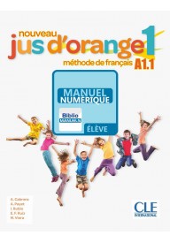 Jus d'orange nouveau EBOOK 1 A1.1 podręcznik - Język francuski epodręczniki (4) - Nowela - - 