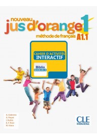 Jus d'orange nouveau EBOOK 1 A1.1 ćwiczenia - Język francuski epodręczniki (5) - Nowela - - 
