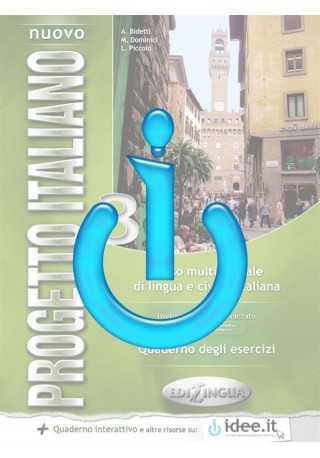 Nuovo Progetto italiano EBOOK 3 ćwiczenia interaktywne idee.it 