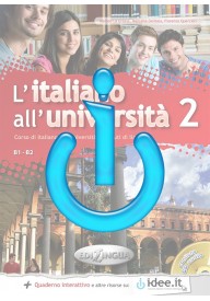 Italiano all'Universita EBOOK 2 ćwiczenia interaktywne idee.it - Język włoski (5) - Nowela - - 