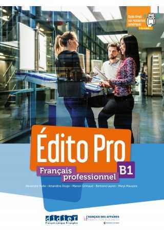 Edito Pro EBOOK B1 podręcznik + ćwiczenia - Do nauki języka francuskiego