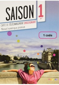 Saison EBOOK 1 zestaw dla nauczyciela - Francais.com WERSJA CYFROWA intermediaire 3ed ćwiczenia B1 - Nowela - - 