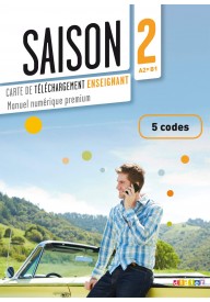 Saison EBOOK 2 zestaw dla nauczyciela - Francais.com WERSJA CYFROWA intermediaire 3ed podręcznik nauczyciela B1 - Nowela - - 