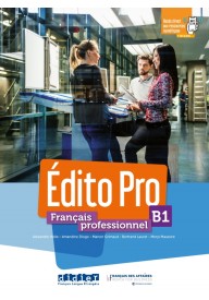 Edito Pro B1 podręcznik + DVD - Seria Edito Pro - Francuski - Młodzież i Dorośli - Nowela - - Do nauki języka francuskiego
