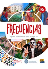 Frecuencias B1 ćwiczenia - Frecuencias. Podręczniki do hiszpańskiego do liceum i technikum. - Nowela - - 