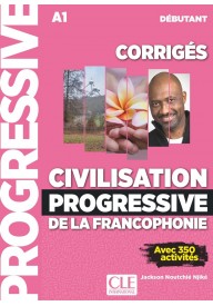 Civilisation progressive de la Fancophonie Niveau debutant klucz A1 ed.2019 - Kultura i sztuka - książki po francusku - Księgarnia internetowa - Nowela - - 