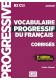 Vocabulaire progressif du Francais avance klucz 3ed B2 C1.1