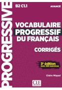 Vocabulaire progressif du Francais avance klucz 3ed B2 C1.1