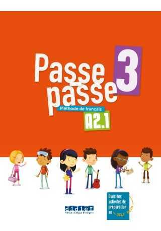 Passe-Passe 3 podręcznik A2.1 - Do nauki języka francuskiego