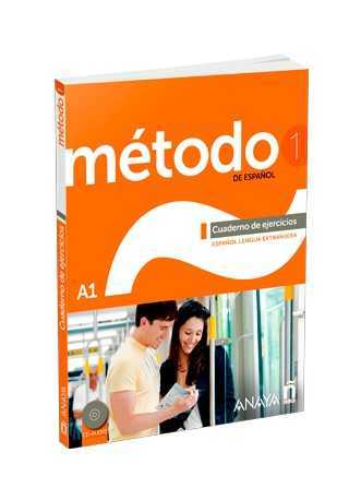 Metodo 1 de espanol A1 zeszyt ćwiczeń + CD - Do nauki języka hiszpańskiego