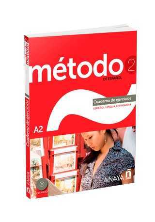 Metodo 2 de espanol A2 zeszyt ćwiczeń + CD - Do nauki języka hiszpańskiego