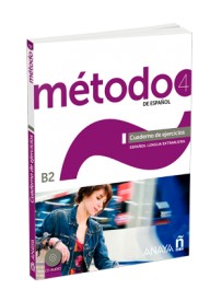 Metodo 4 de espanol B2 zeszyt ćwiczeń + CD - Mundo Diverso 3 podręcznik + ćwiczenia B1 - Nowela - Do nauki języka hiszpańskiego - 