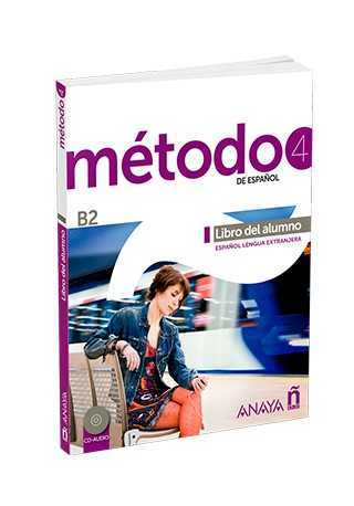 Metodo 4 de espanol B2 podręcznik + CD - Do nauki języka hiszpańskiego