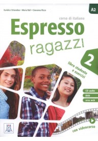 Espresso ragazzi 2 podręcznik + CD audio + DVD - Książki po włosku i podręczniki do nauki języka włoskiego - Księgarnia internetowa (17) - Nowela - - Książki i podręczniki - język włoski