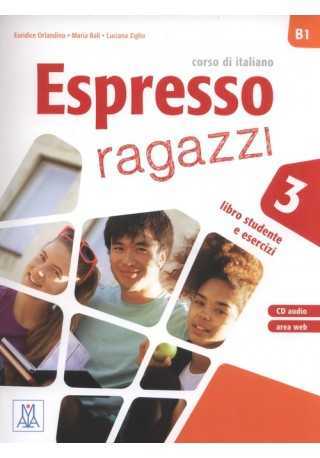 Espresso ragazzi 3 podręcznik + CD audio - Do nauki języka włoskiego