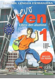 Nuevo Ven 1 podręcznik + audio online - Podręczniki do nauki języka hiszpańskiego | Klasa 1,2,3,4 | Liceum i Technikum - Księgarnia internetowa - Nowela - - Do nauki języka hiszpańskiego