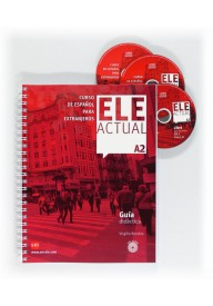 ELE Actual A2 przewodnik metodyczny - ELE Actual B2 przewodnik metodyczny + płyty CD audio dodruk - Nowela - Do nauki języka hiszpańskiego - 