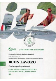 Buon lavoro 1 L'italiano per le professioni A2 - Facilissimo książka + CD Audio - Nowela - - 