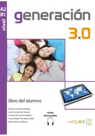 Generacion 3.0 A2/B1 podręcznik + audio do pobrania - Do nauki języka hiszpańskiego