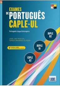 Exames de Portugues CAPLE-UL - CIPLE, DEPLE, DIPLE książka + zawartość online - Podręczniki z egzaminami z języka portugalskiego - Księgarnia internetowa - Nowela - - 